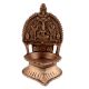 Hand Carved South Indian Ashtadhatu Oil Lamp
